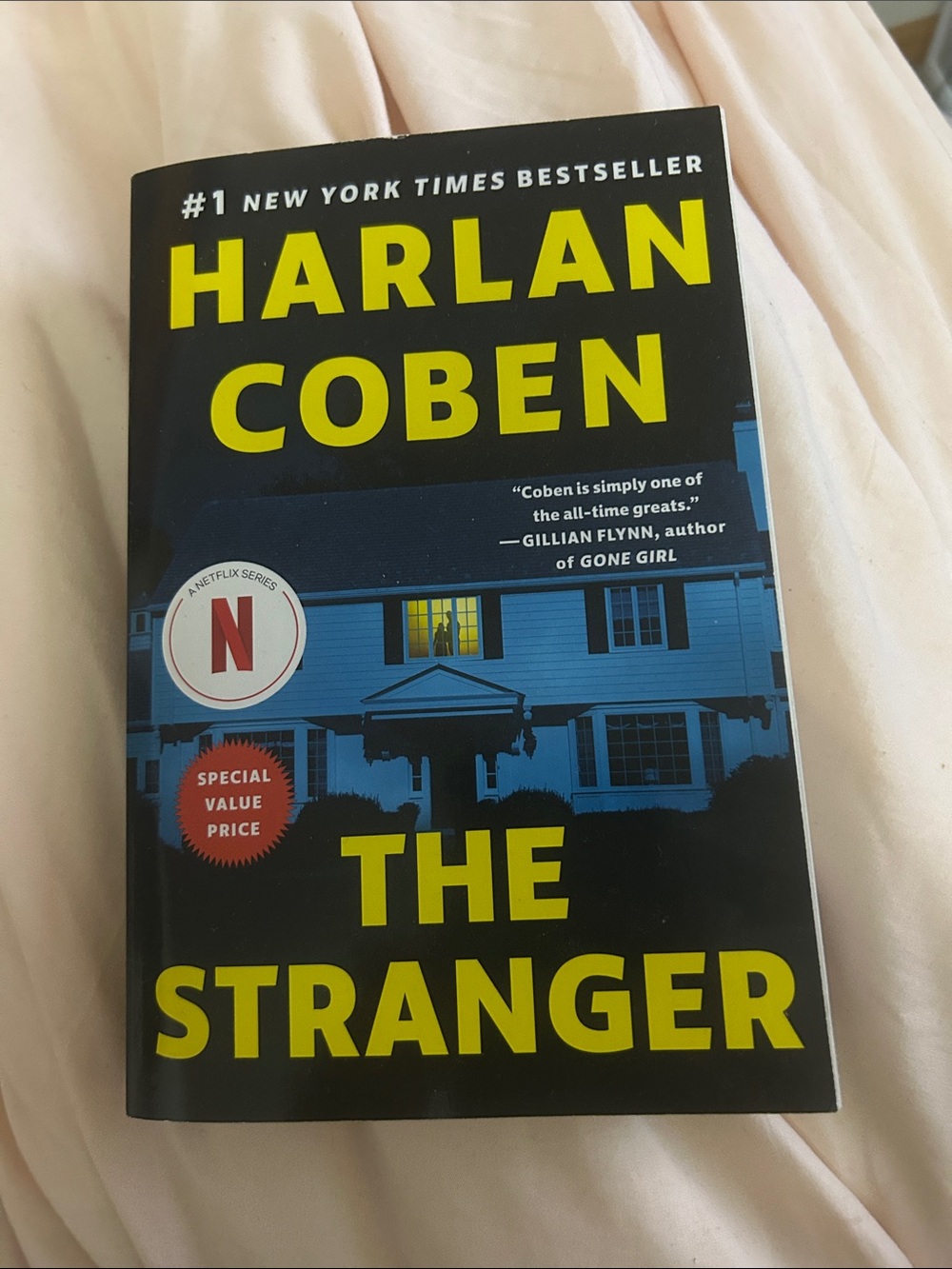 The Stranger — Black and Yellow Paperback Thriller